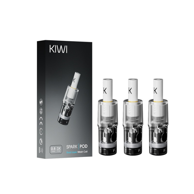 Pack de 3 Cartouches Spark v2 2ml Kiwi vapor