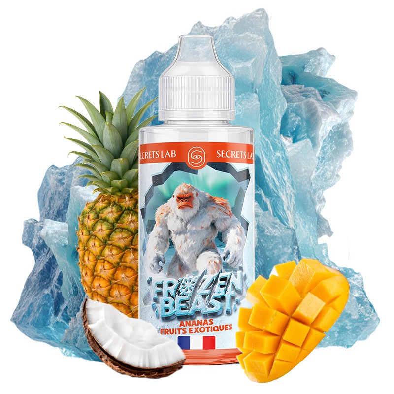 Ananas Fruits Exotiques 100ml Frozen Beast - Secret's LAb