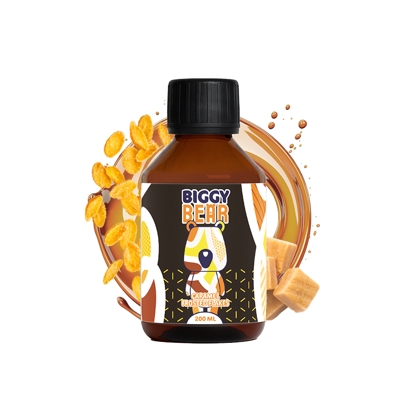 Caramel Frosted Flakes 200ml - Biggy Bear
