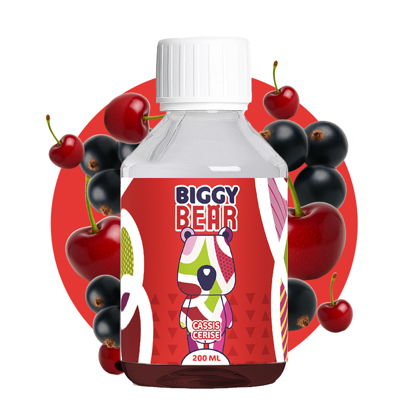 Cassis Cerise 200ml - Biggy Bear