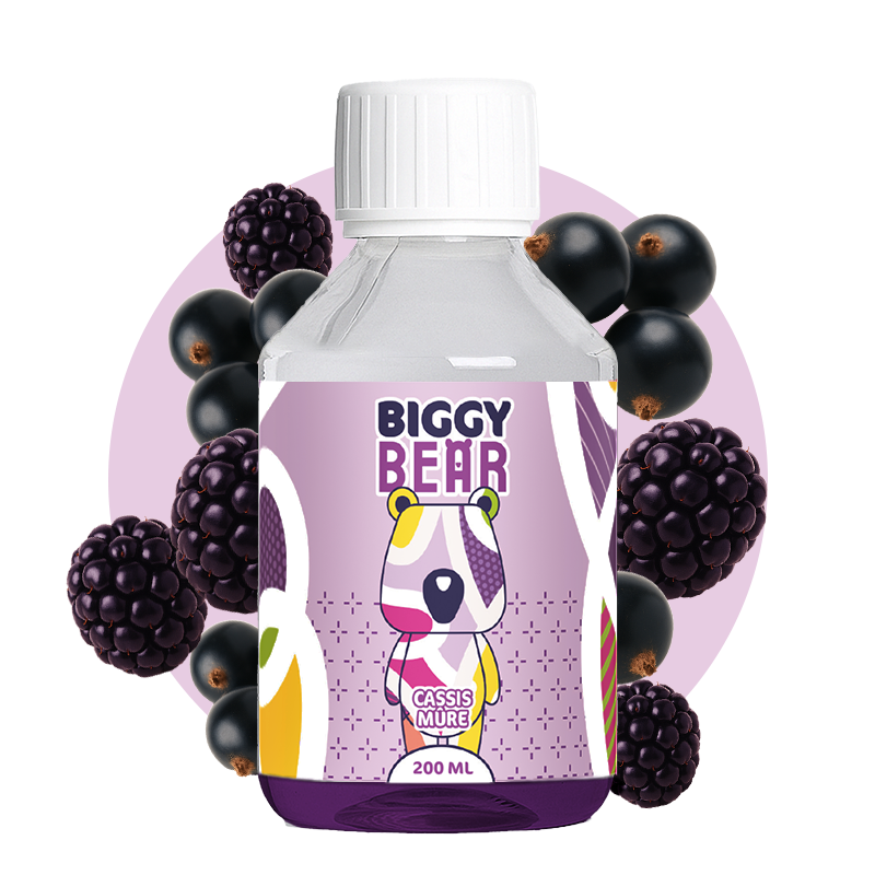 Cassis Mûre 200ml - Biggy Bear