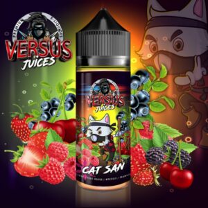 Cat San 100ml 0mg - Versus Juice