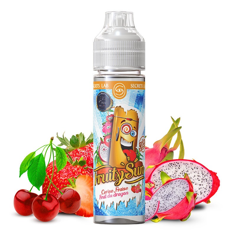 Cerise Fraise Fruit du Dragon 50ml Fruity Sun Gold Edition - Secret's LAb