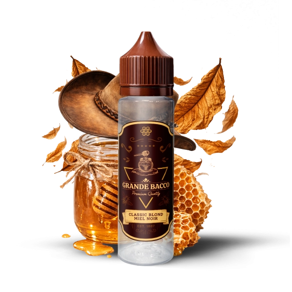 Classic Blond Miel Noir 0mg 50ml - Grande Bacco