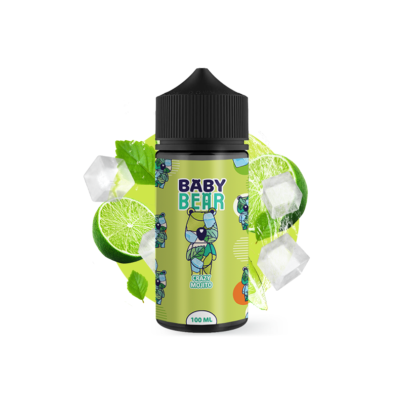 Crazy Mojito 100ml 0mg - Baby Bear