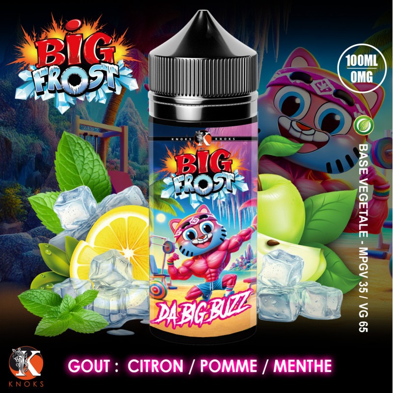 Da Big Buzz 100ml 0mg Big Frost - Knoks