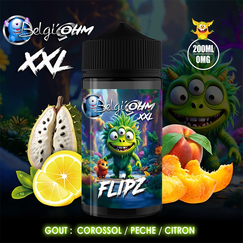 Flipz 200ml 0mg Belgi'Ohm XXL - Belgi'Ohm
