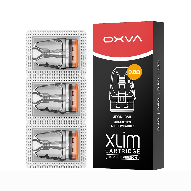 Cartouches de remplacement XLIM Top Fill 3ml - OXVA